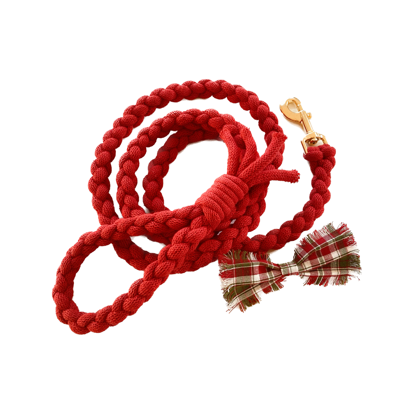 Classic Holiday Red Leash